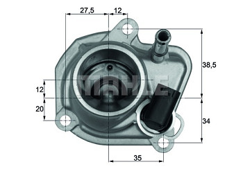 Termostat CHRYSLER PT CRUISER (PT) 2.2 (87°)