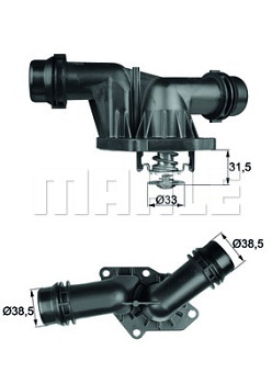 MAHLE Termostat BMW 3 (E46) 318d 320d 5 (E39) 520d 2.0 (85°)