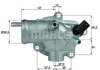 Termostat MERCEDES E-CLASS (W210) E200 CDi 2.1 (92°)