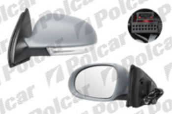 Spätné zrkadlo VW GOLF V kombi 03-09 elektrické lak