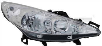 Svetlo predné PEUGEOT 207 W_ 06-13