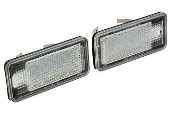 LED osvětlení SPZ AUDI A3(8P) A4(B6,B7) A5 A6(C6) Q7 pár 2ks