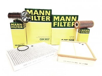 MANN Filtry AUDI A6 (C5) 1.9TDI