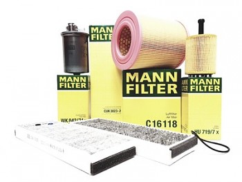 MANN Filtry AUDI A6 (C6) 2.0TDI