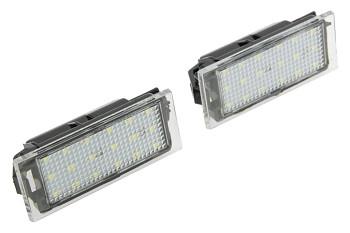 LED osvetlenie SPZ Renault Megane II 2 Laguna III 3