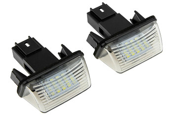 LED osvětlení SPZ Peugeot 206 207 308 407