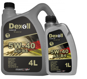 Olej DEXOLL 5W-40 A3/B4 - 4 litry
