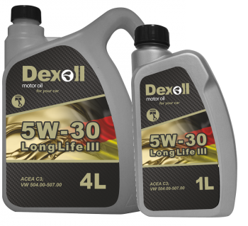 Olej Dexoll 5W-30 LL III - 4 litry