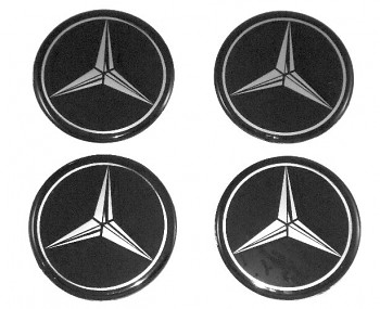 Znaky hvězdy na poklice - MERCEDES BENZ 90mm