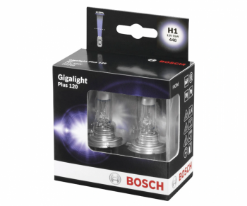 Žárovky H1 BOSCH Giga Light Plus 120 - sada 2ks