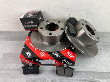 Brzdy kotouče a desky zadní AUDI A6 (C4,C5) 245mm