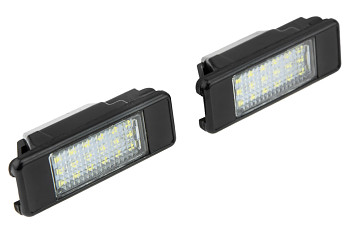 LED osvetlenie SPZ CITROËN C4 Picasso DS4 PEUGEOT 208 508 SW