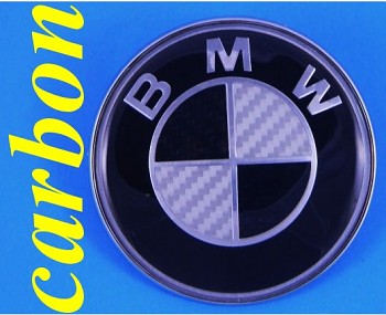 BMW znak logo CARBON 3 5 E30 E38 E39 E60 X1 Z3 M3 šedý