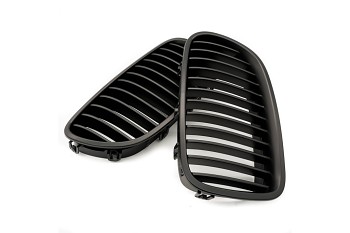 Maska chladiče BMW 5 F10 simple černý mat Maska chladiče BMW 5 F10 simple černý mat