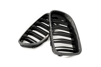 Maska chladiče BMW 5 F10 dual karbon Maska chladiče BMW 5 F10 dual karbon