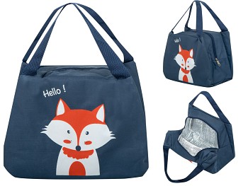 Izolovaná termotaška na snídani a oběd fox orange Izolovaná termotaška na snídani a oběd fox orange