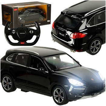 Rastar 42900 Porsche Cayenne Turbo 1:14 auto na dálkové ovládání černé Rastar 42900 Porsche Cayenne Turbo 1:14 auto na dálkové ovládání černé