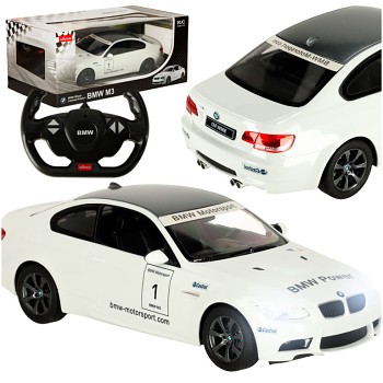 Rastar 48000 BMW M3 1:14 auto na dálkové ovládání bílé Rastar 48000 BMW M3 1:14 auto na dálkové ovládání bílé