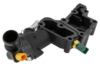 Pouzdro termostatu Peugeot 1007, 207 SW 1.4 i (2005–2012) Pouzdro termostatu Peugeot 1007, 207 SW 1.4 i (2005–2012)