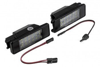 LED osvětlení SPZ PEUGEOT 406, 407, 607, 806, 807, Expert II, RCZ