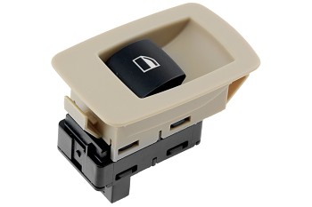 Spínač stahování okna BMW 5 E60/E61 béžový 4pin