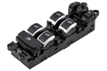 Spínač stahování oken pro Volvo S60/V60/XC60, chromovaný Spínač stahování oken pro Volvo S60/V60/XC60, chromovaný