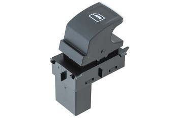 Přepínač stahování oken Audi Seat VW, chromový Přepínač stahování oken Audi Seat VW, chromový