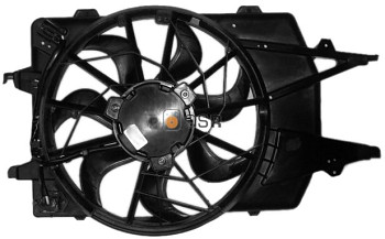 Ventilátor chlazení chladiče FORD FOCUS 1.8 TDCi 1.4 1.6 1.8 16V s klimatizací