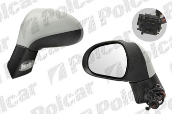 Spätné zrkadlo PEUGEOT 308 07-11 elektrické