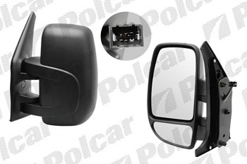 Spätné zrkadlo RENAULT MASTER 04-10 elektrické