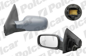 Spätné zrkadlo RENAULT MEGANE II elektrické lak
