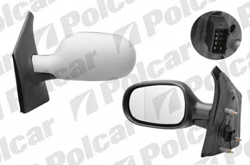 Spätné zrkadlo RENAULT SCENIC I elektrické lak