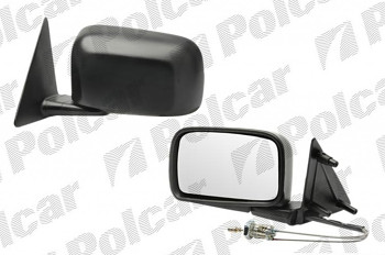 Spätné zrkadlo VW JETTA 88-91 manuálne