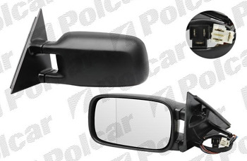 Spätné zrkadlo VW PASSAT B3 elektrické
